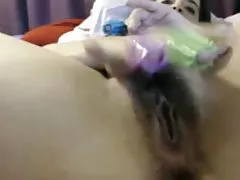 Pussy hairy masturbation dilettanti