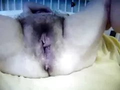 Kbira hairy qadim cunt fl-isperma! dilettant!