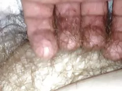Ħakk il-wifes rotob ż-żaqq, hairy pussy